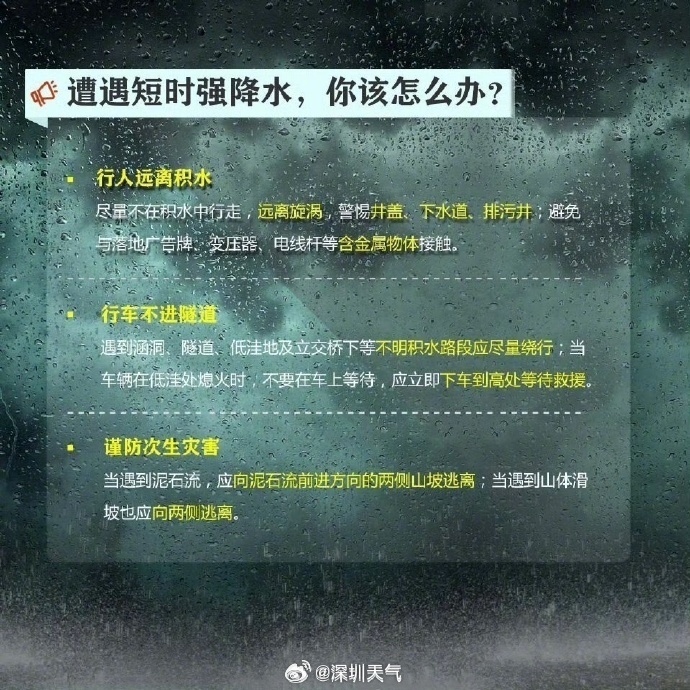 暴雨+8级大风，今天“杀”到深圳！上班上学请注意！