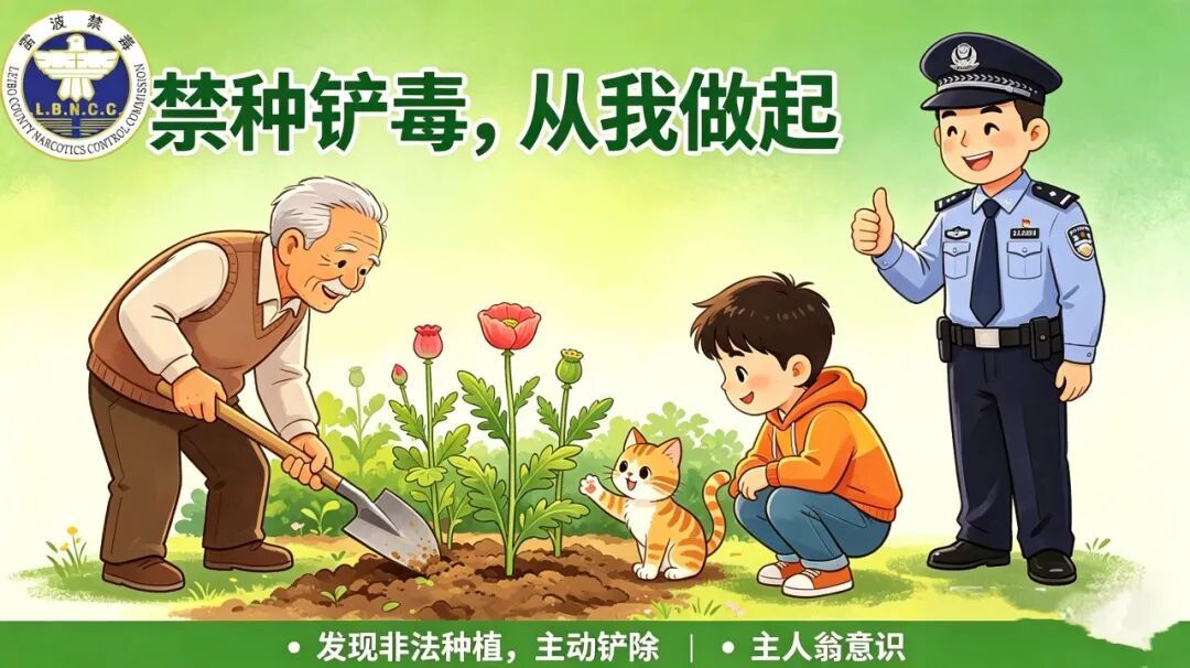 种几株罂粟“没事”？大错特错！这份漫画带你避开误区