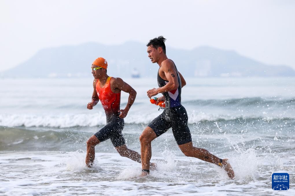 亚沙会游跑两项男子个人赛：中国选手获亚沙会首金