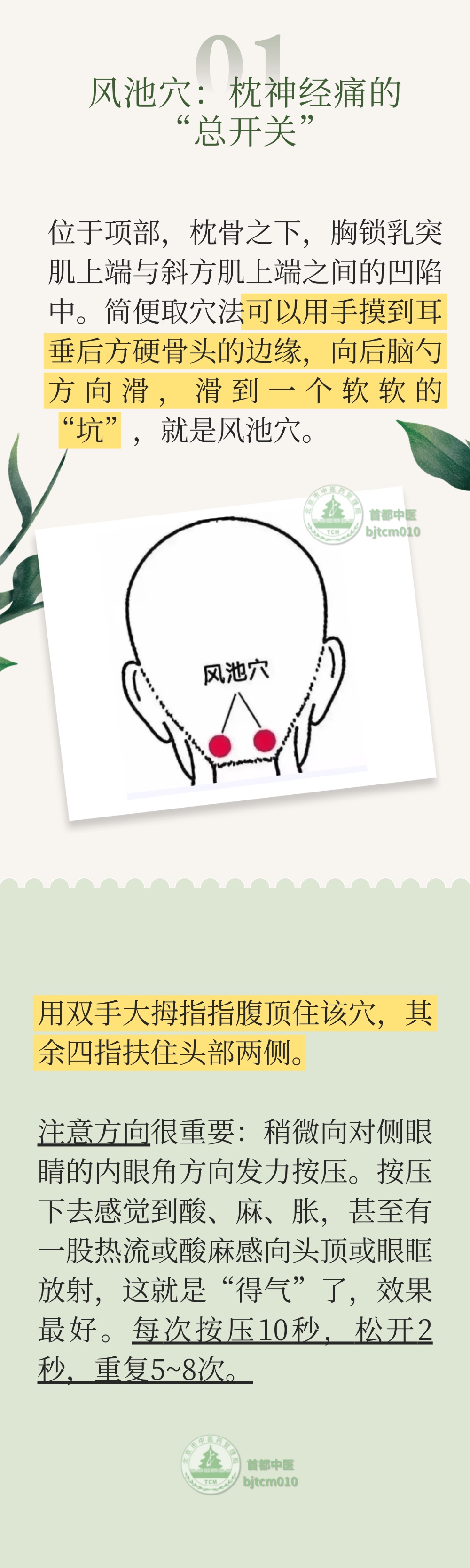 常低头最伤这根神经！头疼、头麻，头发蒙，按揉4个穴位可缓解