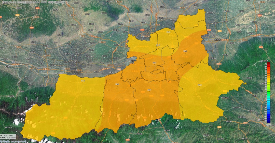 西安：雷雨大风预警信号已发布 出行注意天气变化