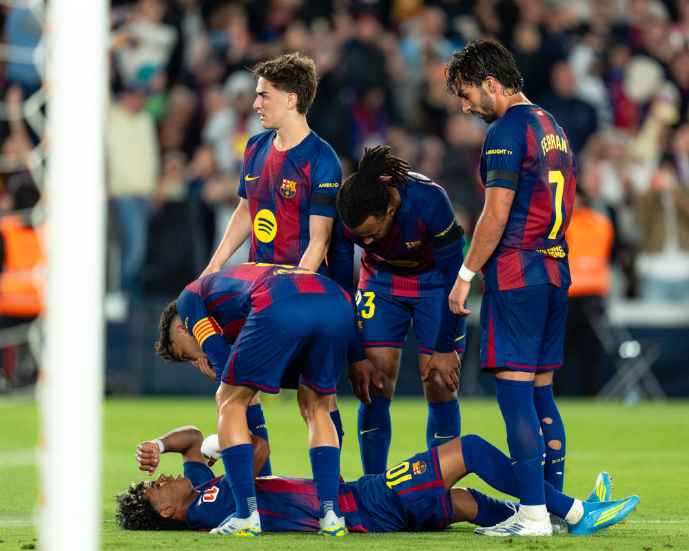 巴萨、皇马双双受挫 亚马尔等三名球员赛季报销