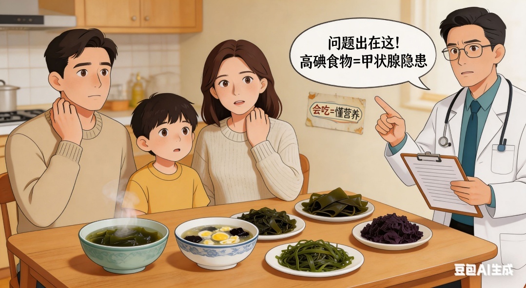 一家三口接连确诊甲状腺癌！跟天天吃的这种菜有关？医生提醒