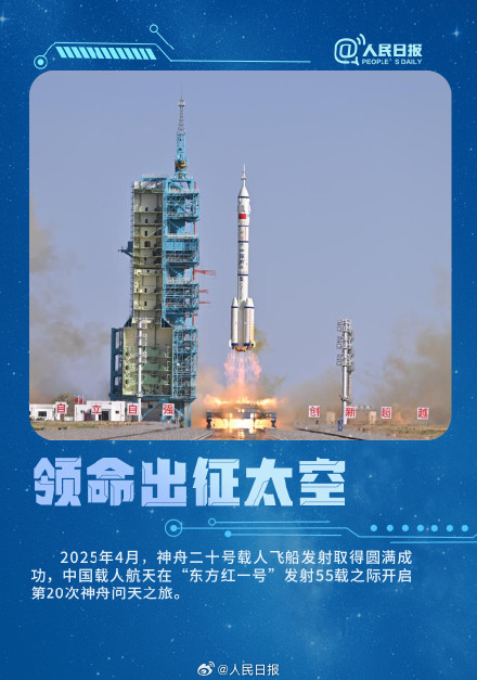 一组海报回顾神20太空之旅名场面