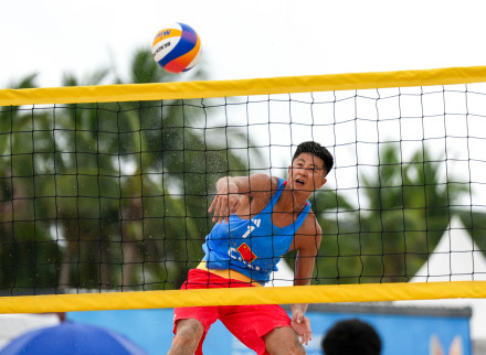 男子沙排“高高”“新老”组合征战亚沙会