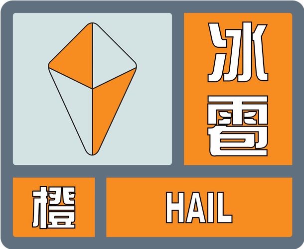 海口冰雹+雷雨大风橙色预警生效中！城市内涝预警→
