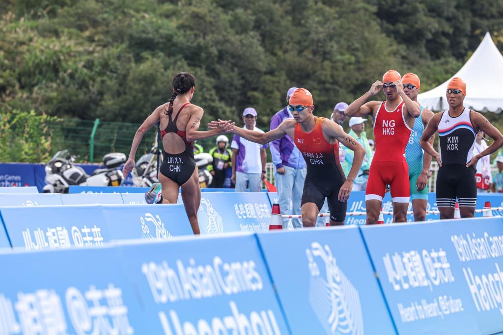 亚沙会丨双双夺冠后，“铁人伉俪”还要“势均力敌”