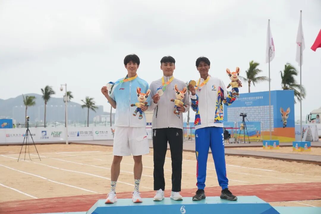 中国队夺得三亚亚沙会男子跳高银牌