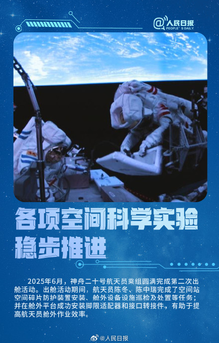 一组海报回顾神20太空之旅名场面