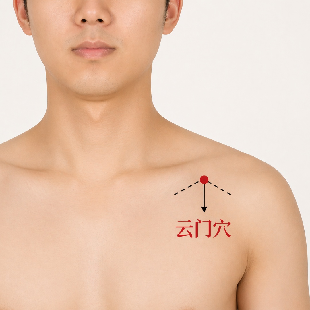 中医介绍5个化痰穴位！收藏这篇，帮肺部清痰减负→