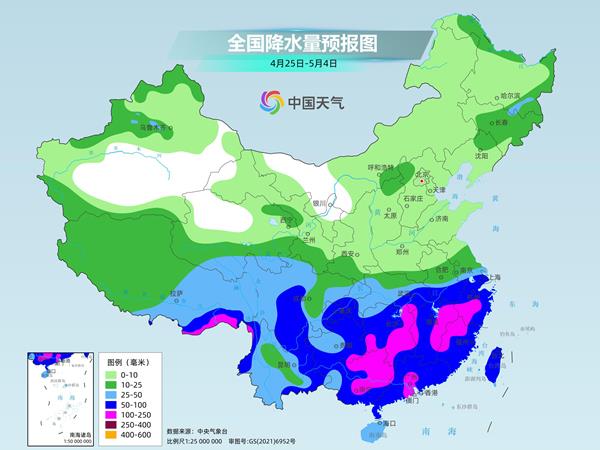 五一假期出行注意了 明起新一轮降水将来袭