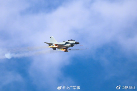 硬核！空军战机训练霸气值拉满