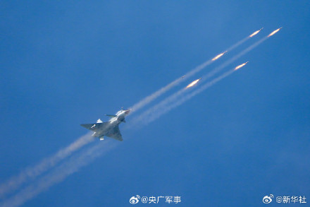 硬核！空军战机训练霸气值拉满