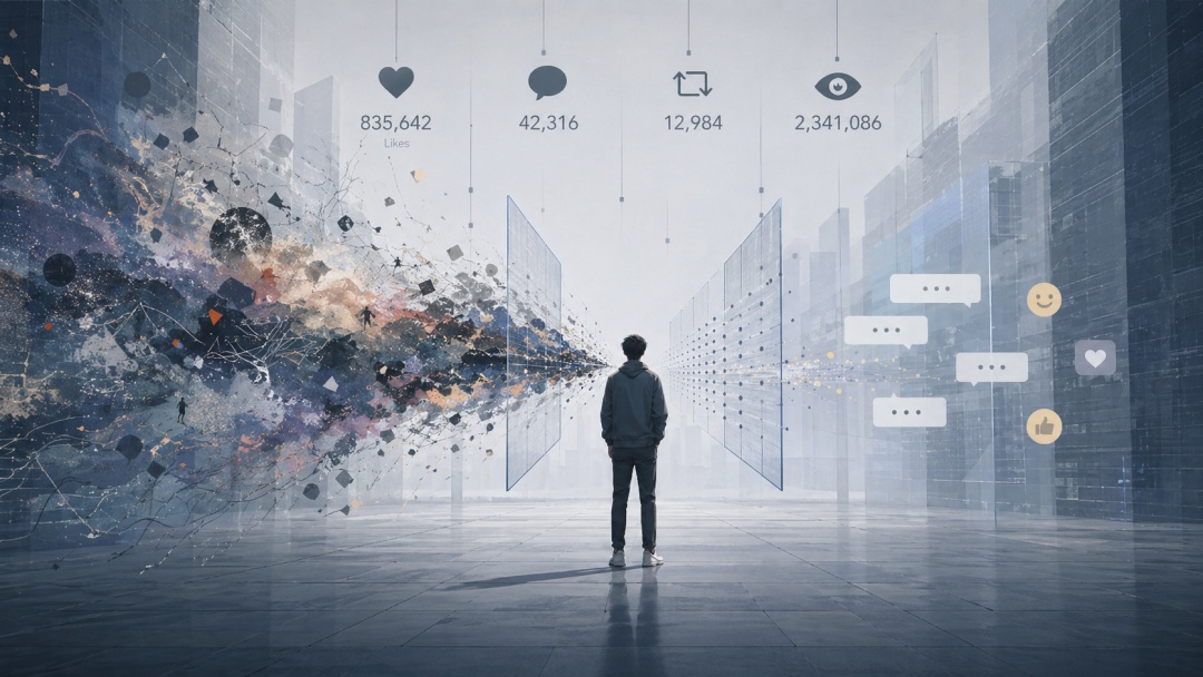 “有空点赞，却没空说句话”