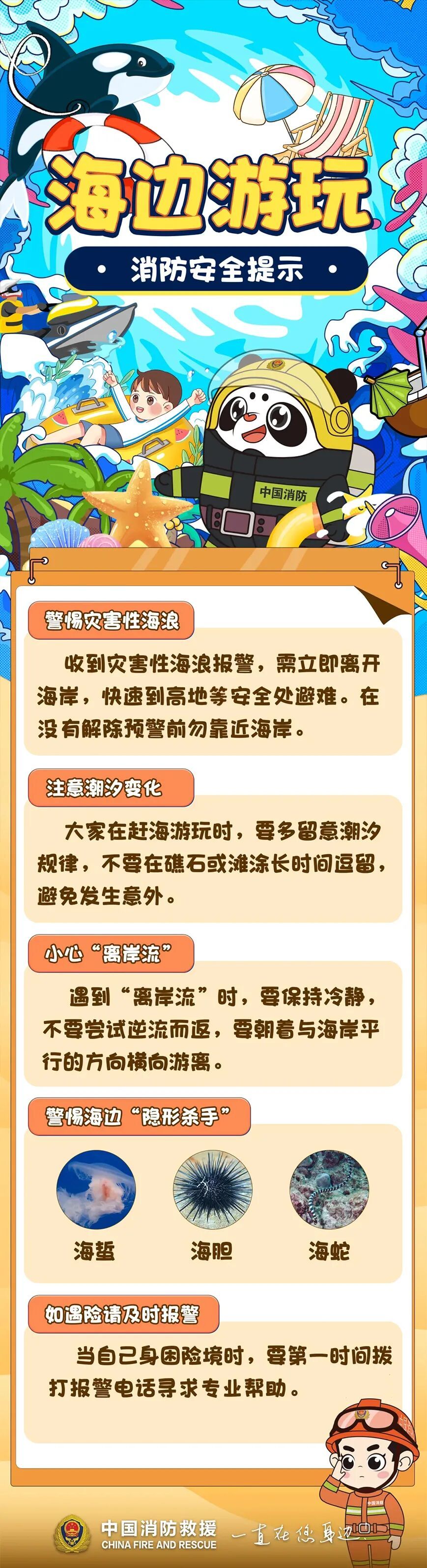 凌晨赶海太忘我，回头一看来时路没了……