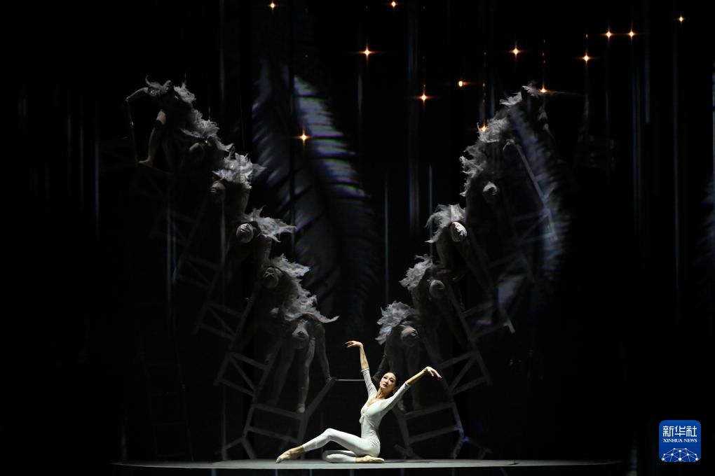 杂技剧《天鹅》展翅莫斯科大剧院