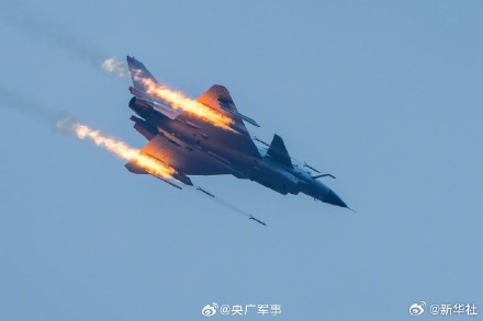 硬核！空军战机训练霸气值拉满