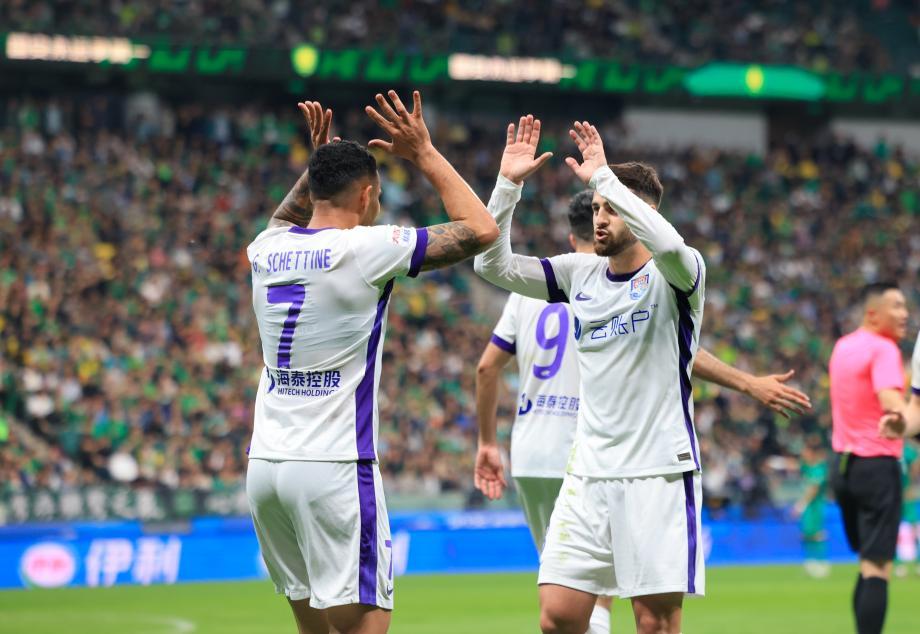 中超-基莱斯梅开二度 天津津门虎客场击败北京国安