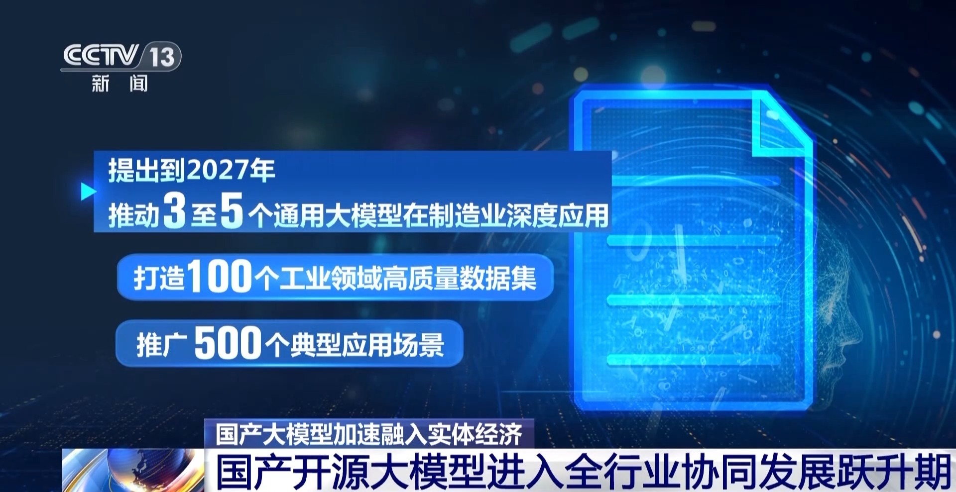 近百万字素材秒级处理 国产开源大模型再升级