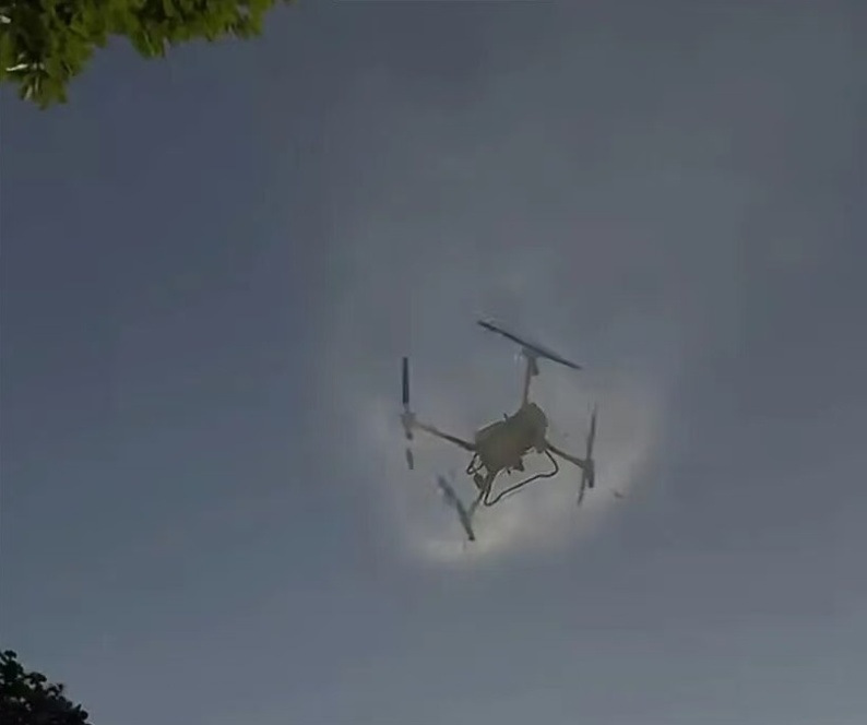 “景区上空有无人机喷农药，导致个别游客身体不适”，庐山西海景区通报