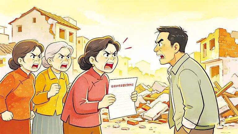 男子想独占父母老宅拆迁权益，拒绝与3名姐姐分割，法院判了