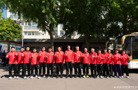 国乒出征伦敦团体世乒赛