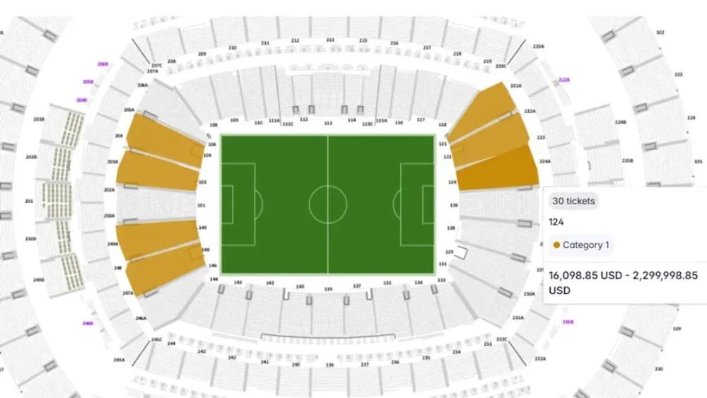 看一场世界杯决赛，要花近230万美元？