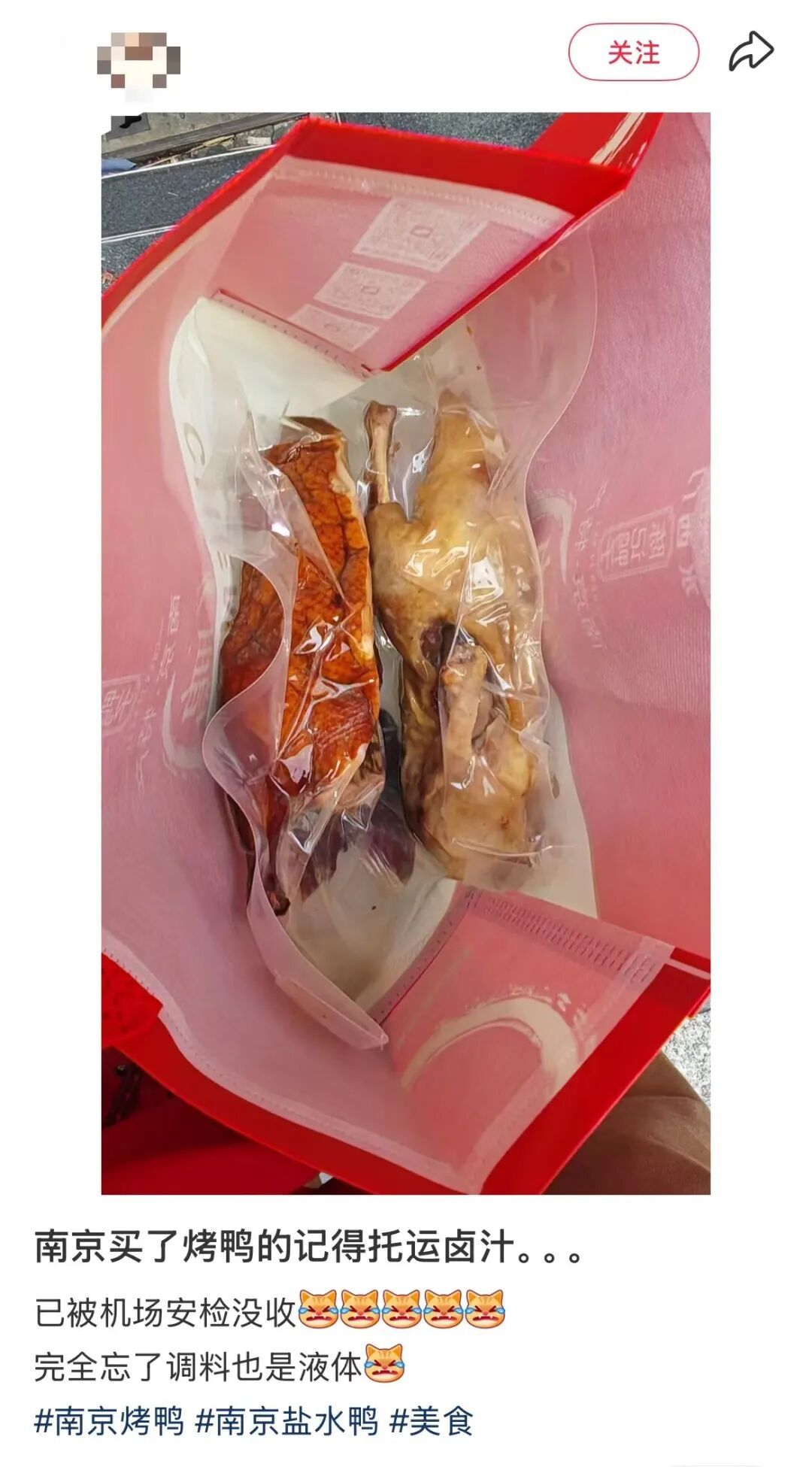 让每一只鸭子，完整地从南京飞走！