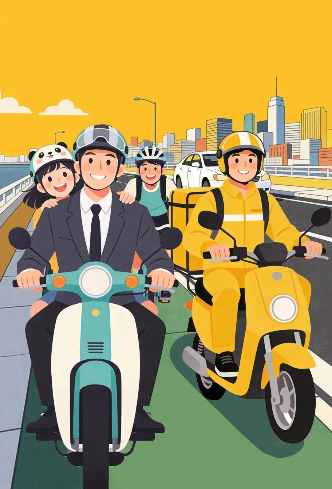 北京向全体市民发出倡议：规范佩戴头盔 安全守法骑行