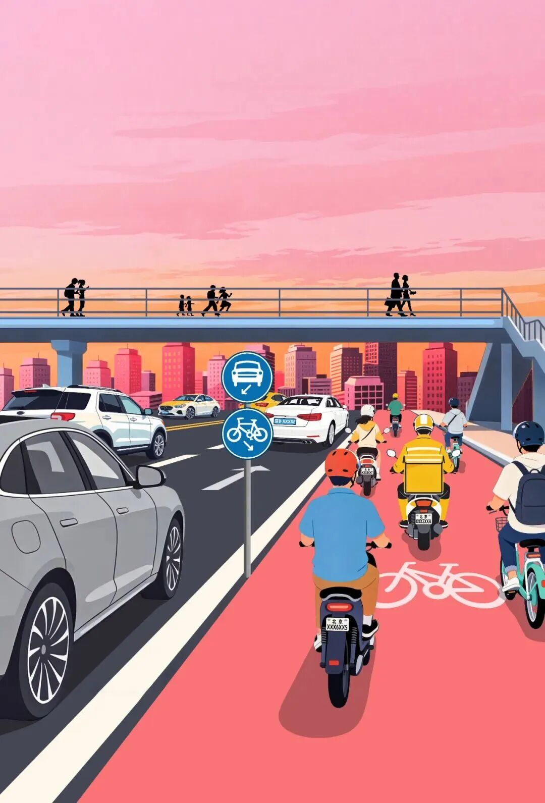 北京向全体市民发出倡议：规范佩戴头盔 安全守法骑行