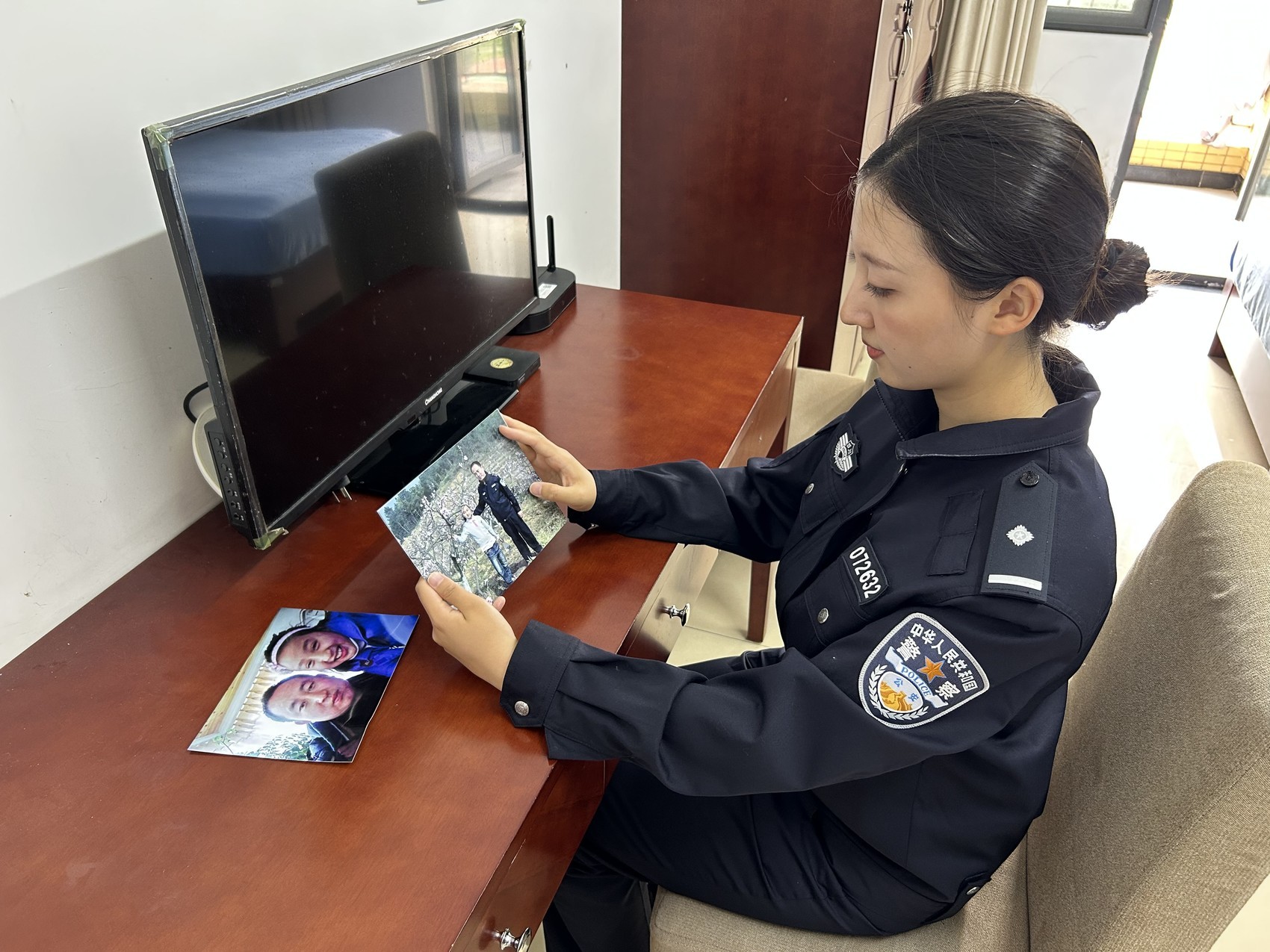 072632，是女儿与父亲跨时空的藏蓝约定