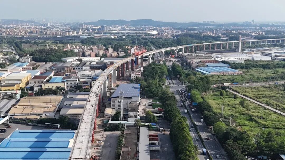 全线贯通！广佛西环城际铁路迎新进展