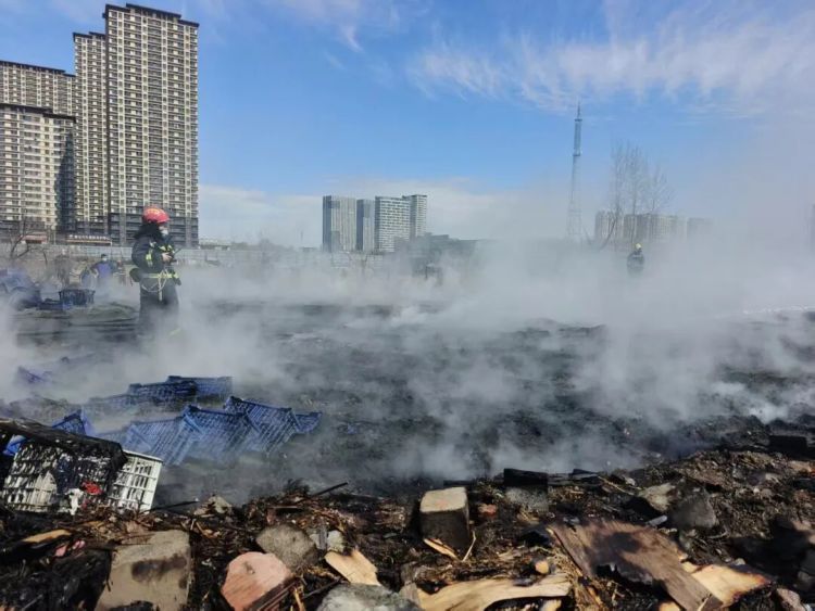 露天烧荒引发火灾 涉事人员被拘十日