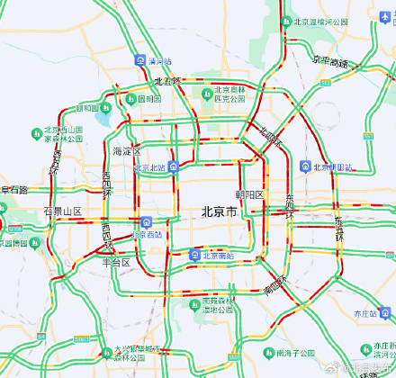 建议错峰出行！北京节前工作日晚高峰交通压力大