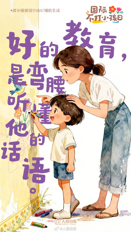 国际不打小孩日：向体罚和暴力说“不”