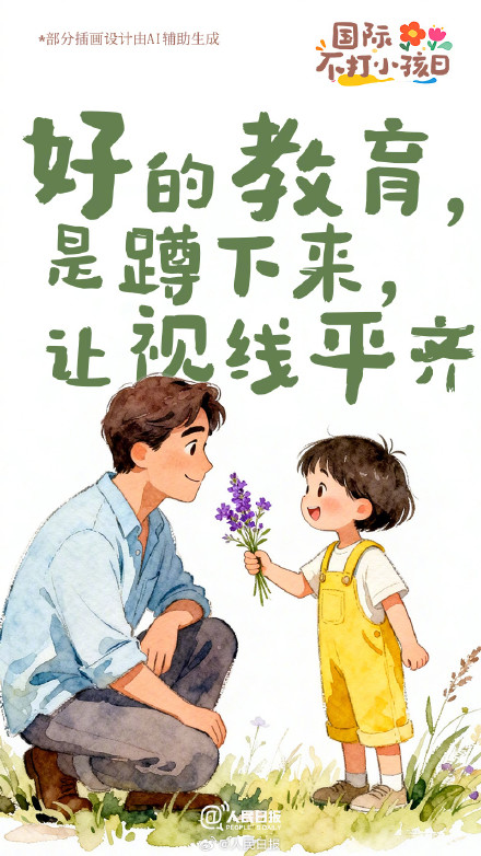 国际不打小孩日：向体罚和暴力说“不”