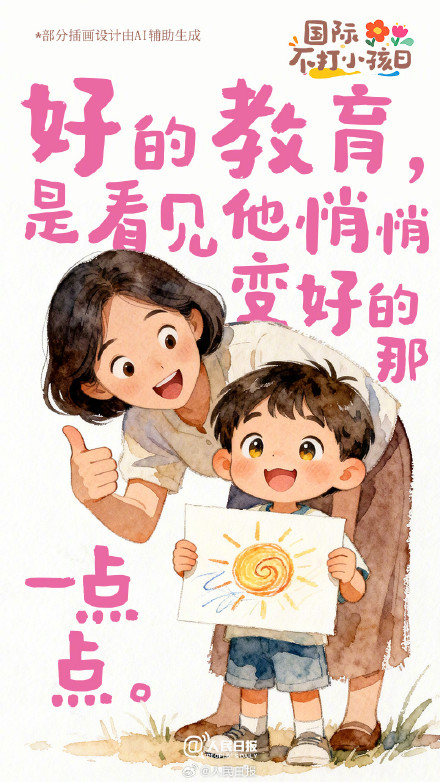 国际不打小孩日：向体罚和暴力说“不”