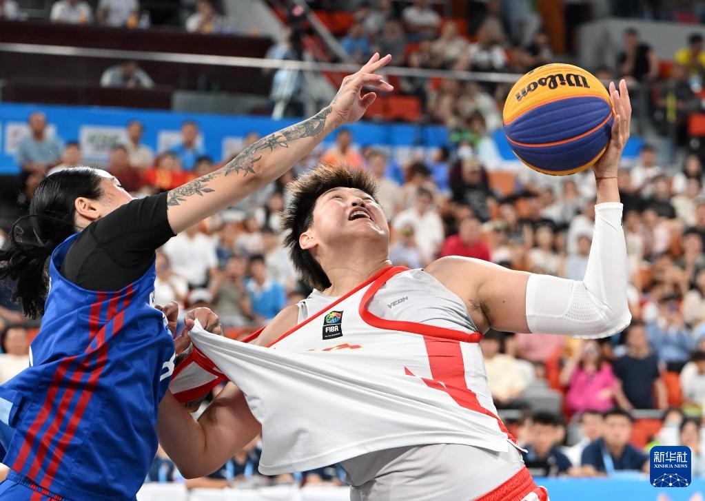 亚沙会三人篮球女子决赛：中国队夺冠