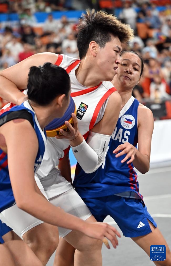 亚沙会三人篮球女子决赛：中国队夺冠