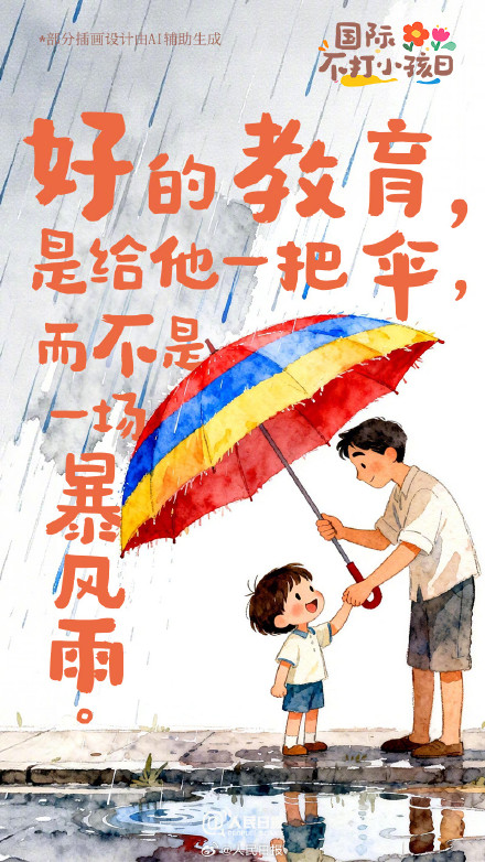 国际不打小孩日：向体罚和暴力说“不”