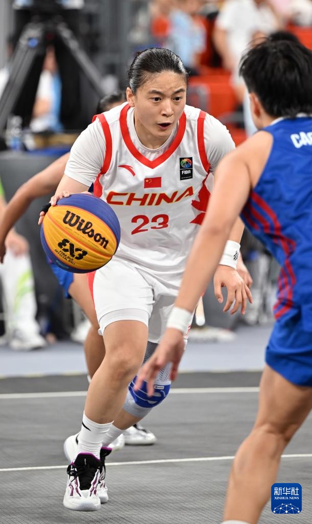 亚沙会三人篮球女子决赛：中国队夺冠