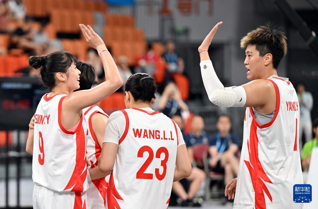 亚沙会三人篮球女子决赛：中国队夺冠