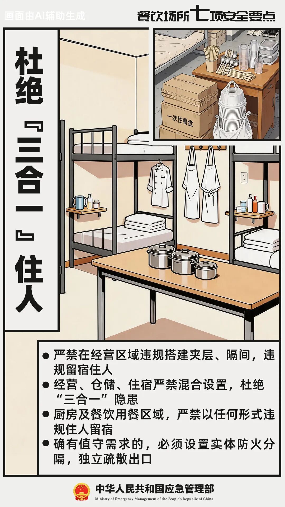 餐饮场所要注意这7项安全要点