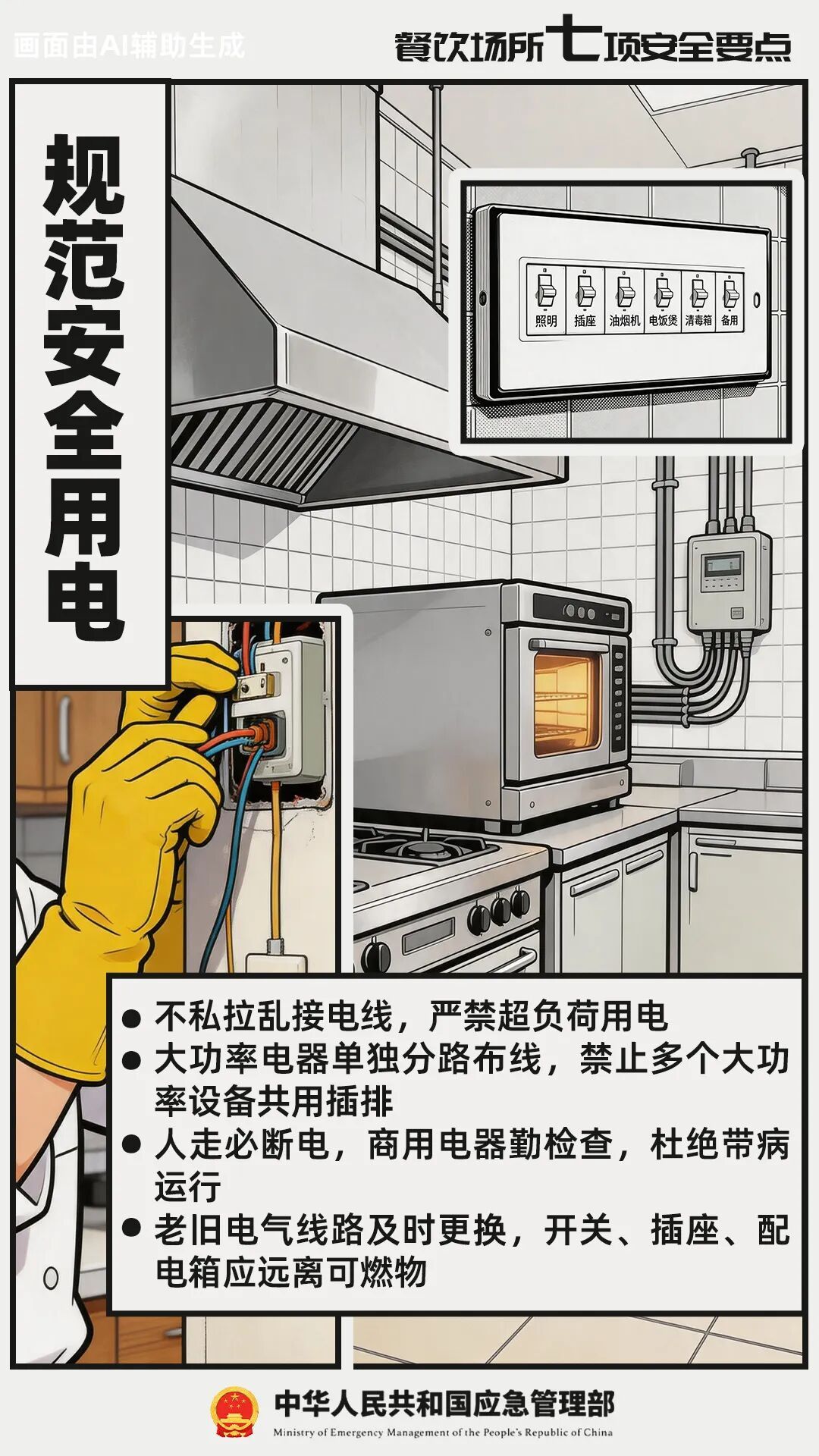 餐饮场所要注意这7项安全要点