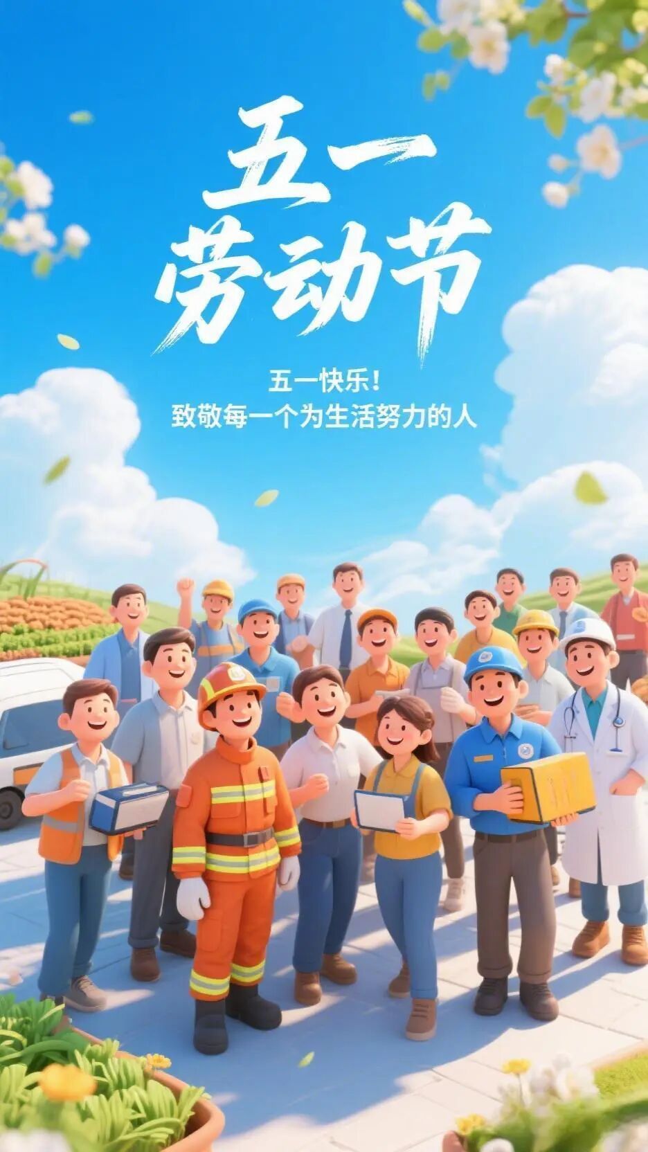 向劳动致敬