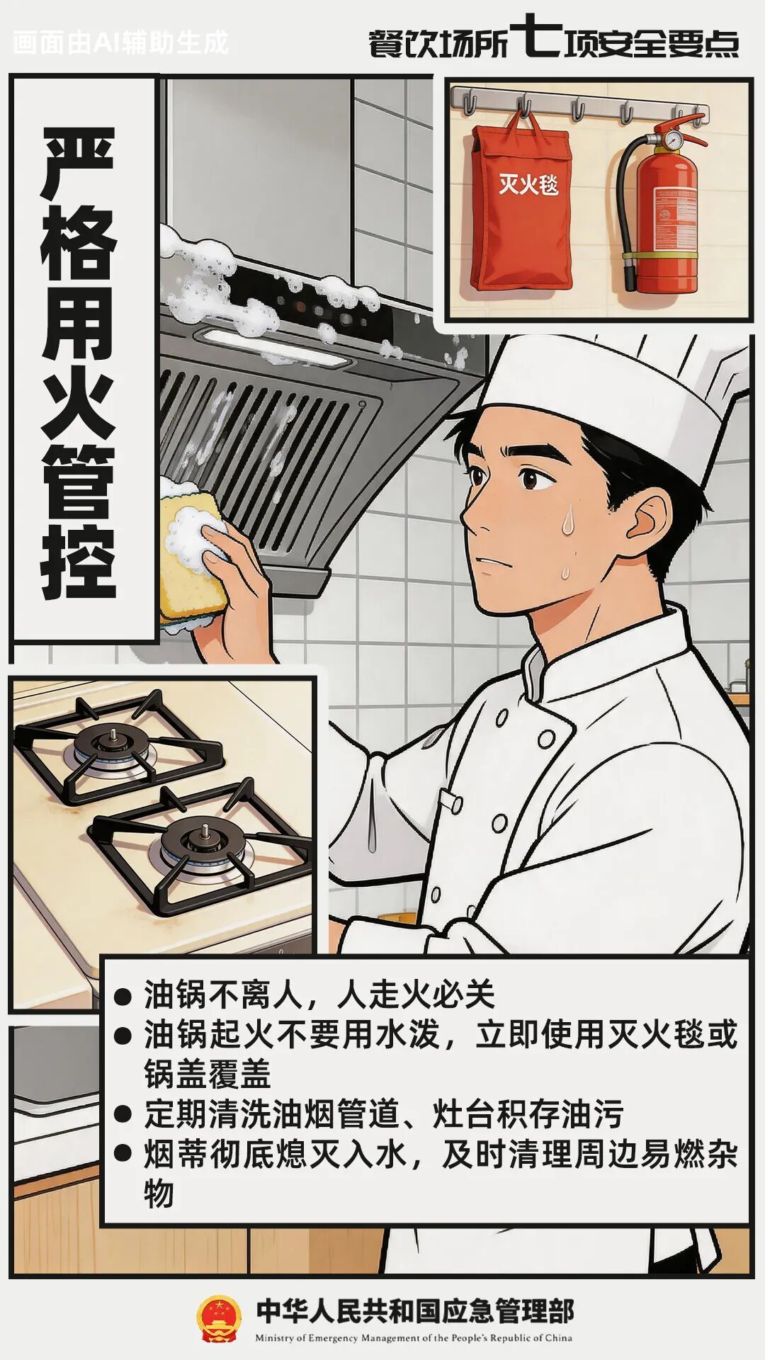 餐饮场所要注意这7项安全要点