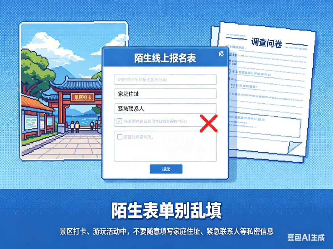 网警发布五一小长假保护个人信息小妙招，简单好记！