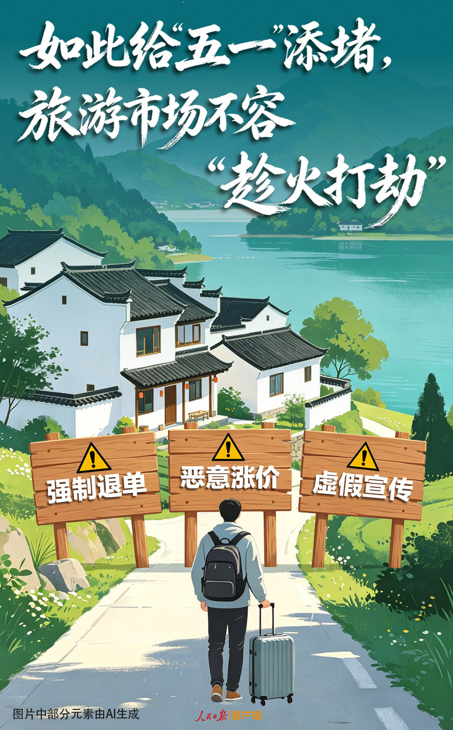 如此给“五一”添堵，旅游市场不容“趁火打劫”
