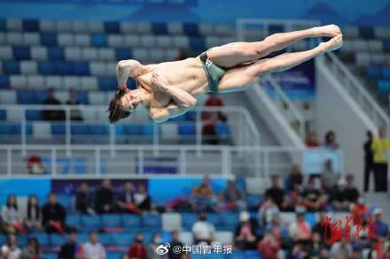 王宗源郑九源男子3米跳板摘金夺银