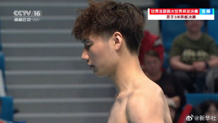 王宗源夺得跳水世界杯总决赛男子3米板冠军